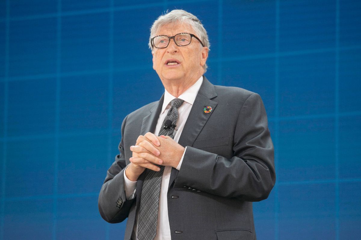American billionaire and Microsoft founder, Bill Gates.