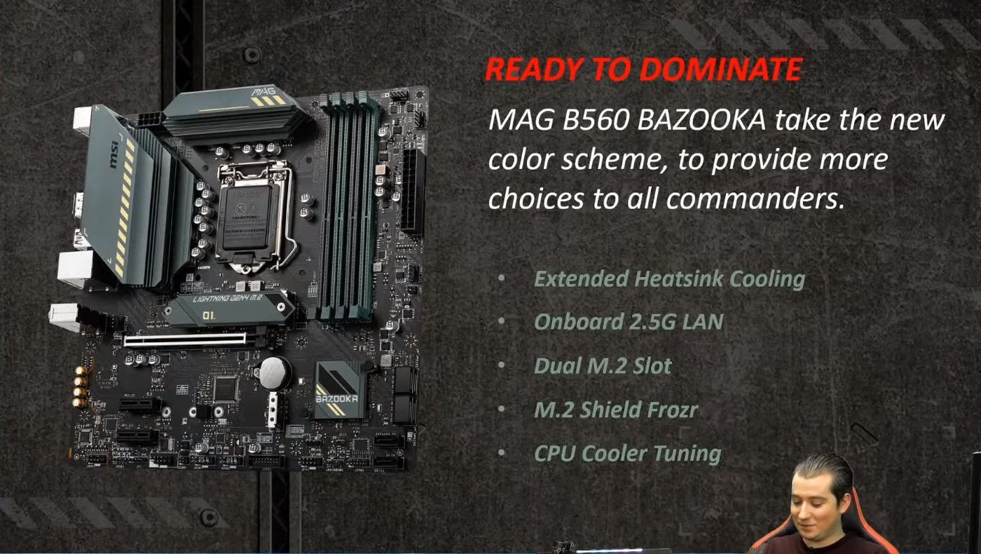 MSI MAG B560M Bazooka