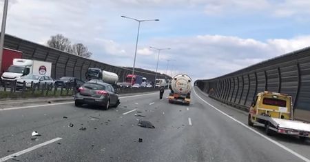 Warszawa. Karambol na S8, ruch na Białystok przez kilka godzin był wstrzymany