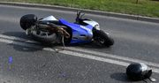 Wyszków: Motorowerzysta zderzył się z BMW. W akcji śmigłowiec LPR