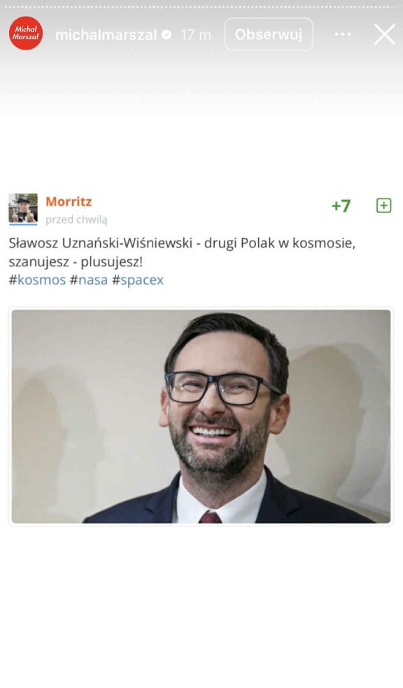 Memy z lotu w kosmos