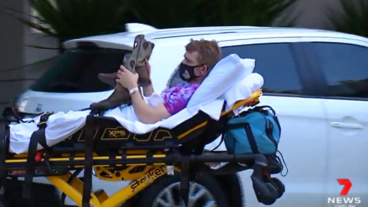 Mężczyzna próbował uniknąć kwarantanny.