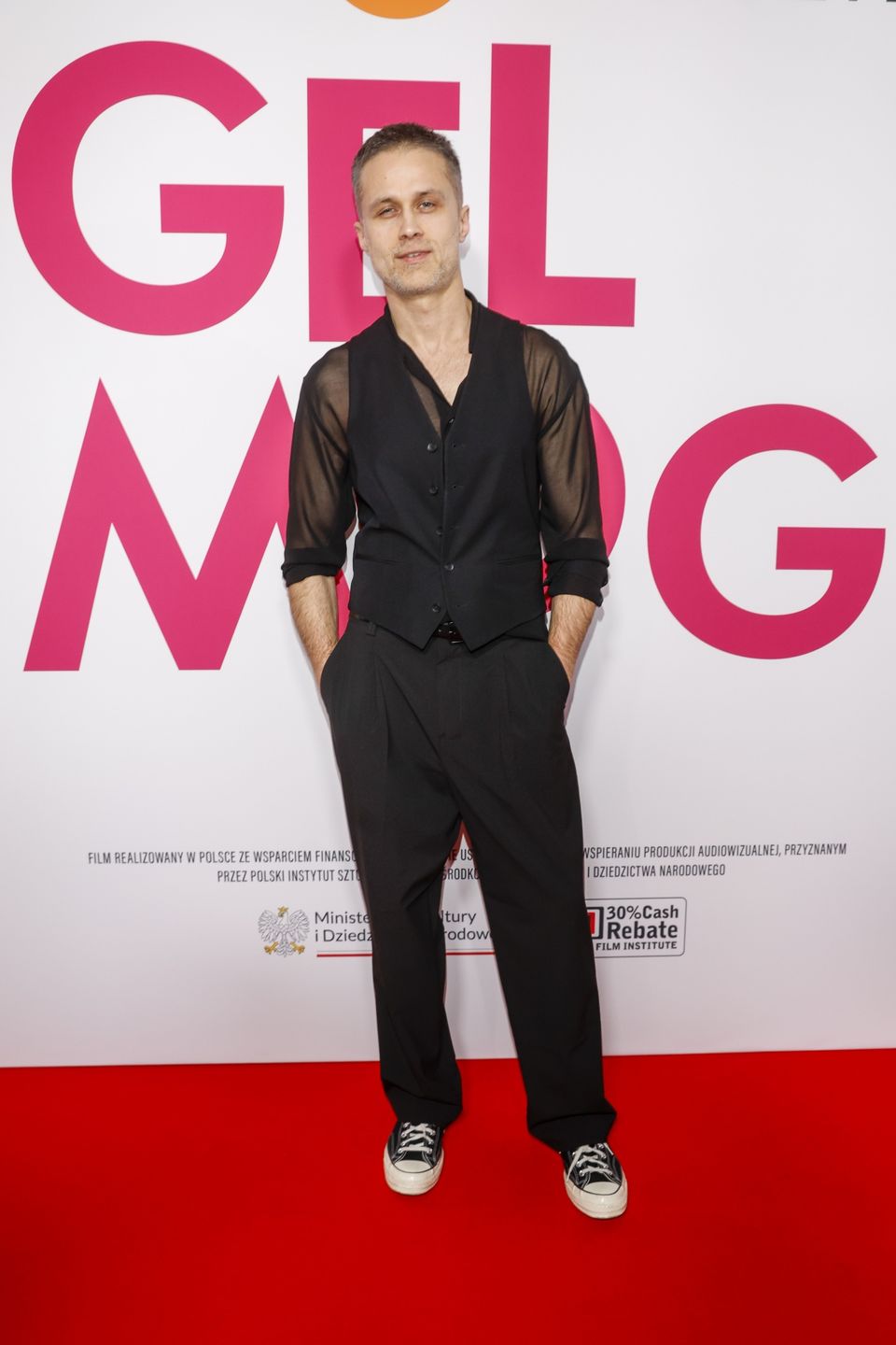 Maciej Zakościelny na premierze "Baby boom czyli Kogel Mogel 5"