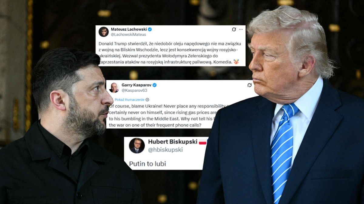 Fala komentarzy po apelu Trumpa
