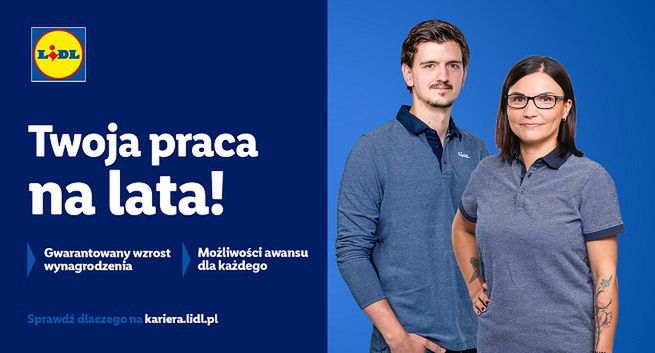 "Twoja praca na lata" zachęca Lidl w nowej kampanii marki pracodawcy