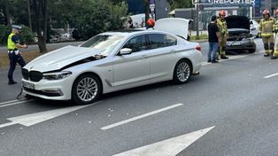 Warszawa: Wypadek na Domaniewskiej. Poszkodowane 3 osoby
