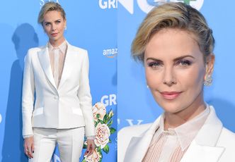 Elegancka Charlize Theron na premierze filmu