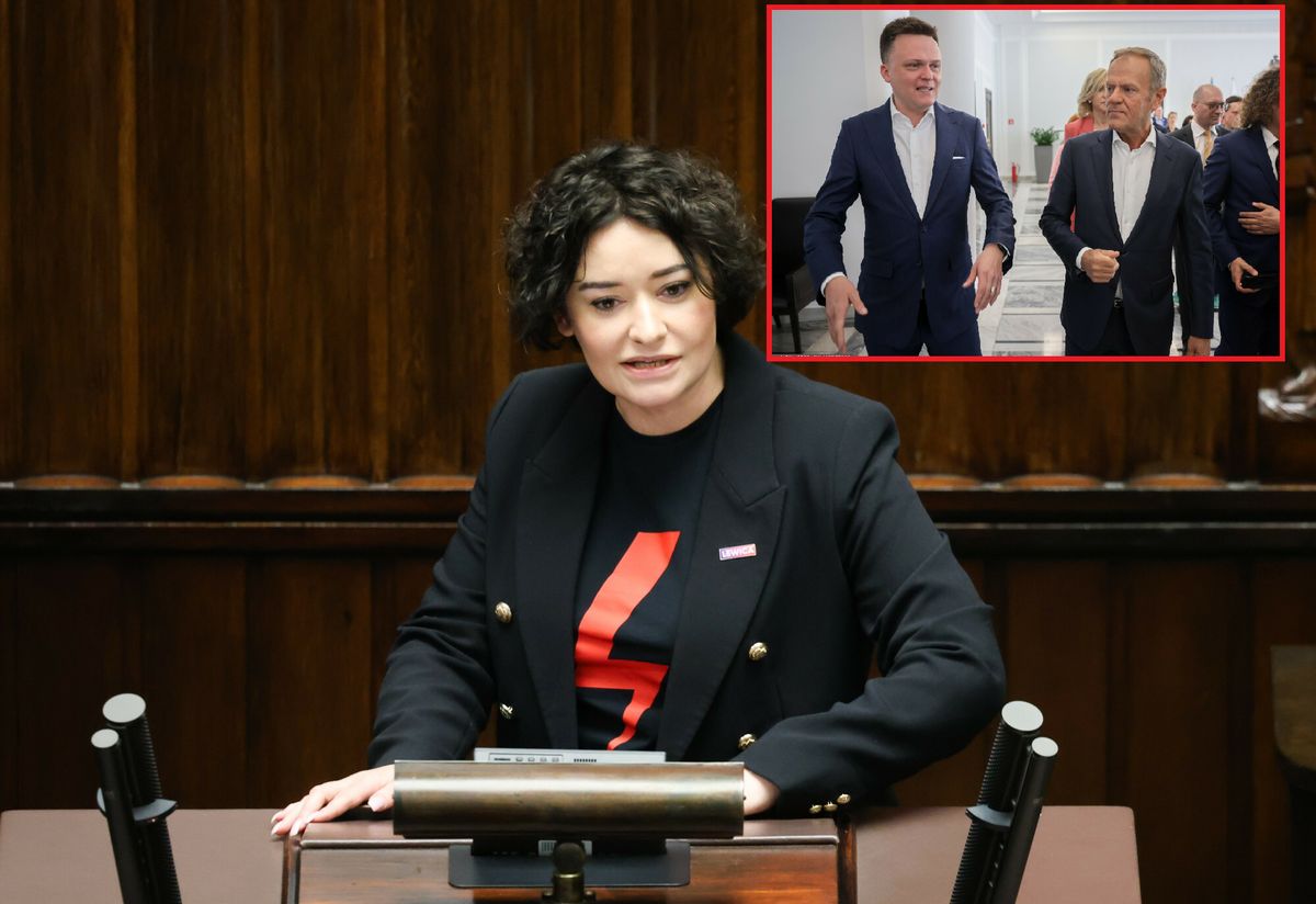 Anna Maria Żukowska uderzyła w Szymona Hołownię. Nie rozbije to jednak koalicji