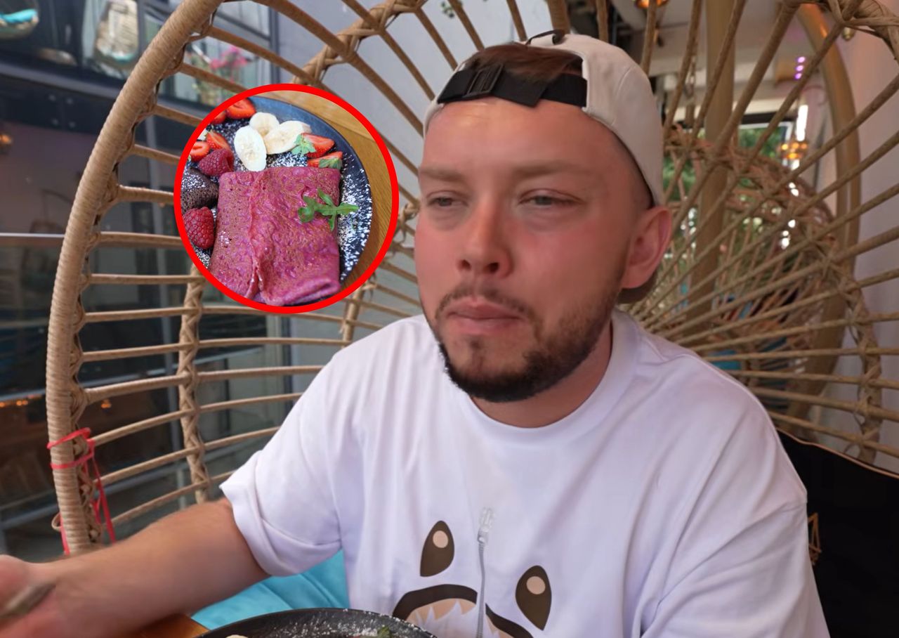 Znalazł to w naleśniku, który kosztował 55 zł. "Za tyle pieniędzy?"