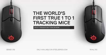 SteelSeries prezentuje myszki dla graczy-zawodowców