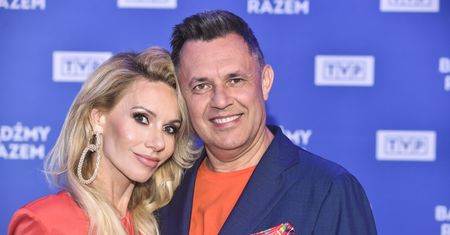 Małgorzata Opczowska i Jacek Łęski po raz pierwszy oficjalnie jako małżeństwo