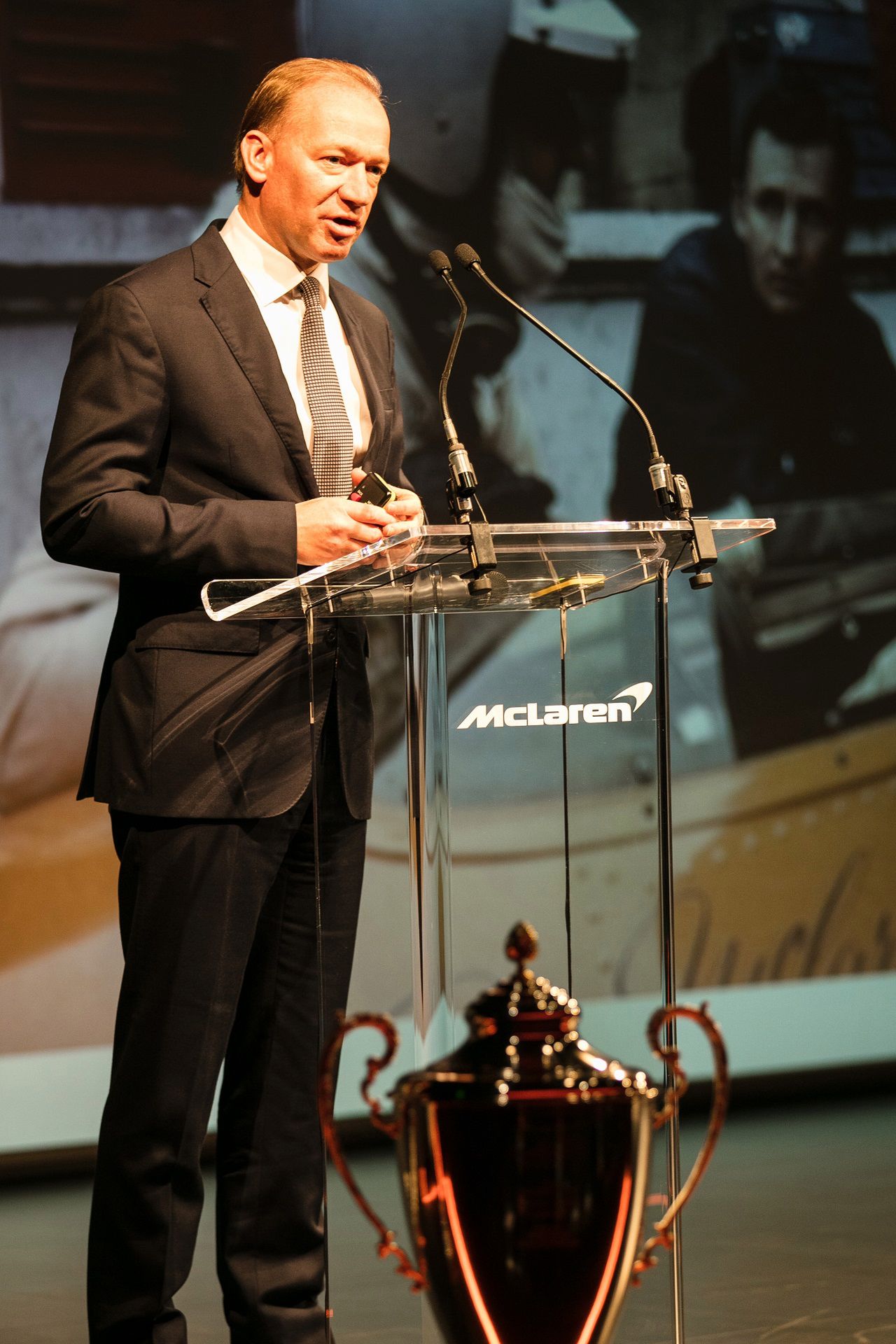 Prezes McLarena Mike Flewitt (fot. McLaren)