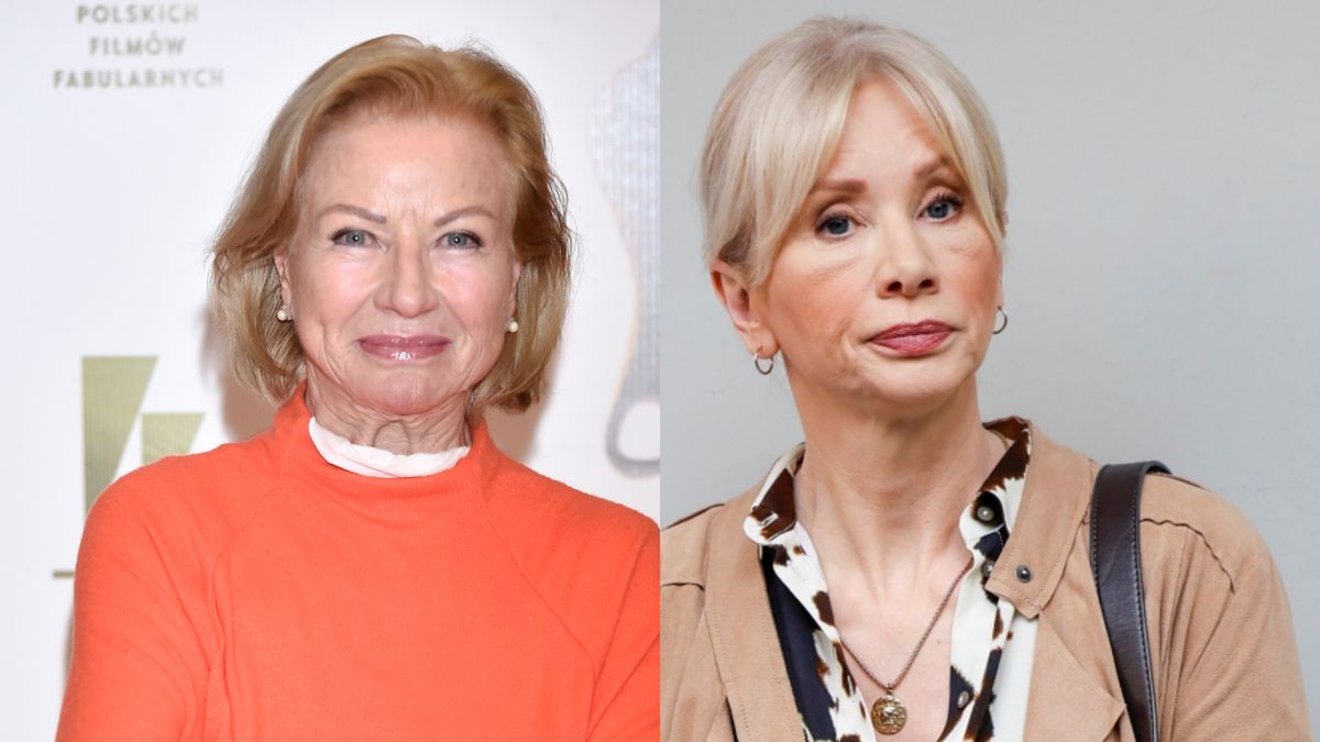 Bożena Dykiel i Ewa Gawryluk