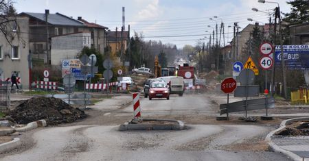 Psary. Przebudowa DW 913 na finiszu.  Będzie wygodniejszy dojazd do lotniska