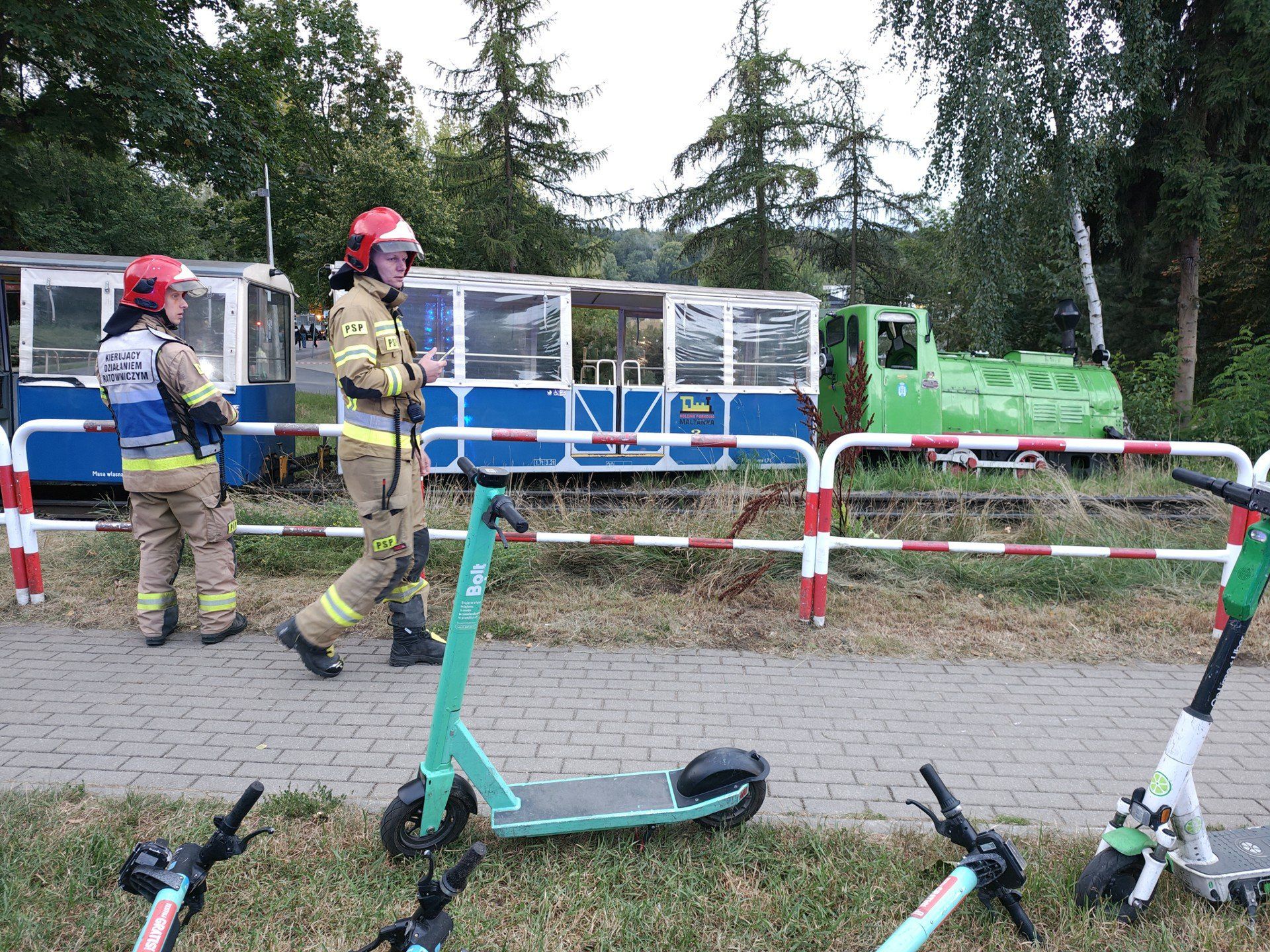 Wypadek kolejki Maltanka w Poznaniu