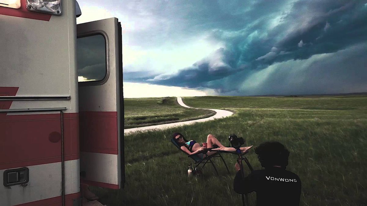 Sesja portretowa na tle burz i tornada? Benjamin Von Wong zrobił to bez problemu 1