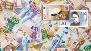Maria Skłodowska-Curie albo bocian na banknotach euro? Trwa głosowanie