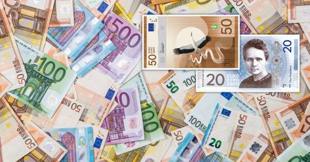 Maria Skłodowska-Curie albo bocian na banknotach euro? Trwa głosowanie