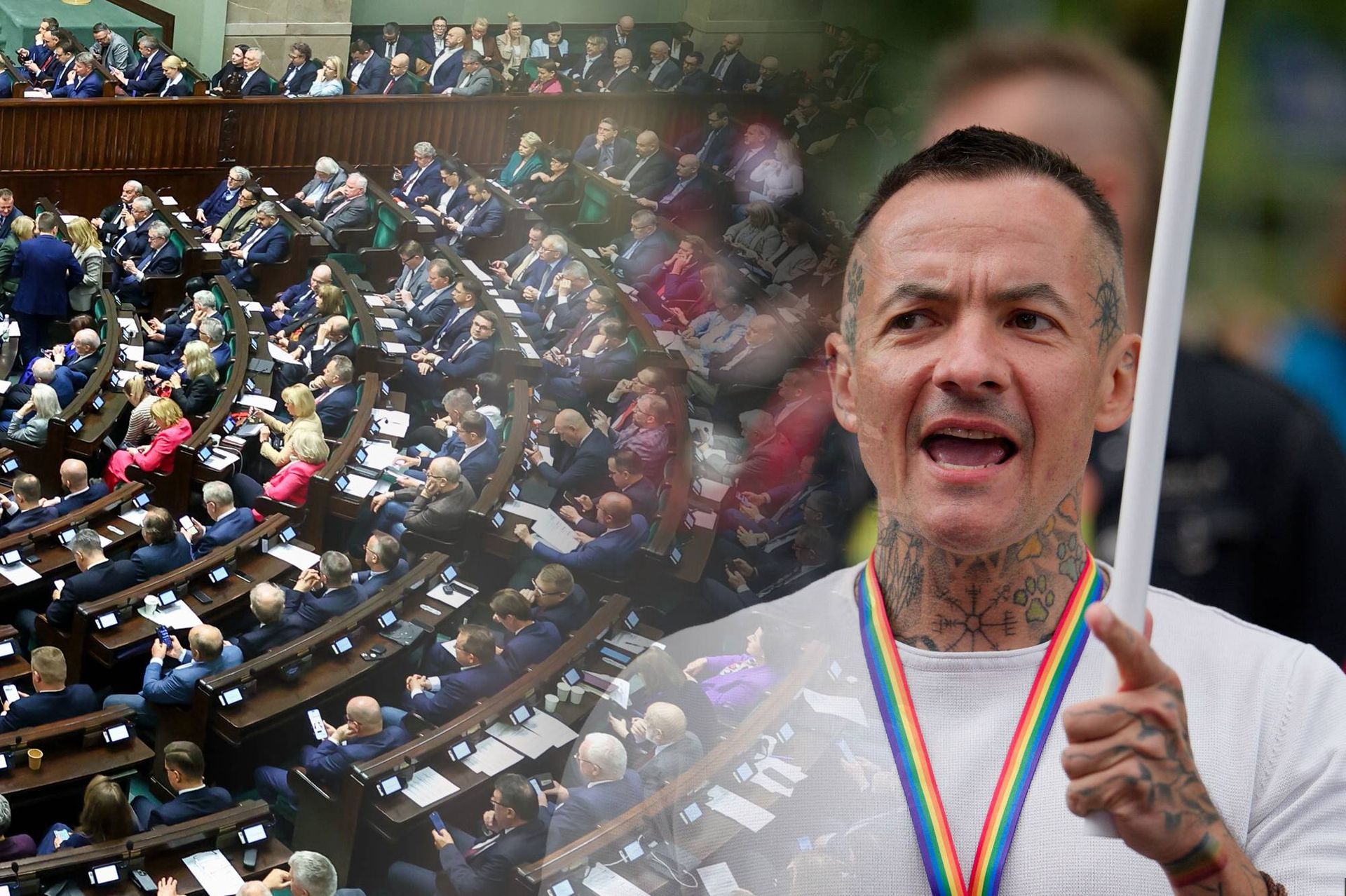 Poseł Józefaciuk wycofuje zwrot „piekło mężczyzn", ale nie diagnozę
