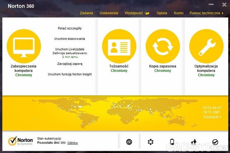 Norton 360 6.0 - przezorny zawsze… zabezpieczony 3