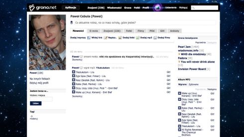 Zmień wygląd Grono.net 1