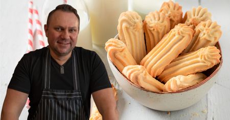 Ciasteczka, które przypomną ci dzieciństwo. Strzelczyk zdradza przepis