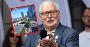 Lech Wałęsa nieobecny na obchodach. na zdjciu pokazal, gdzie jest
