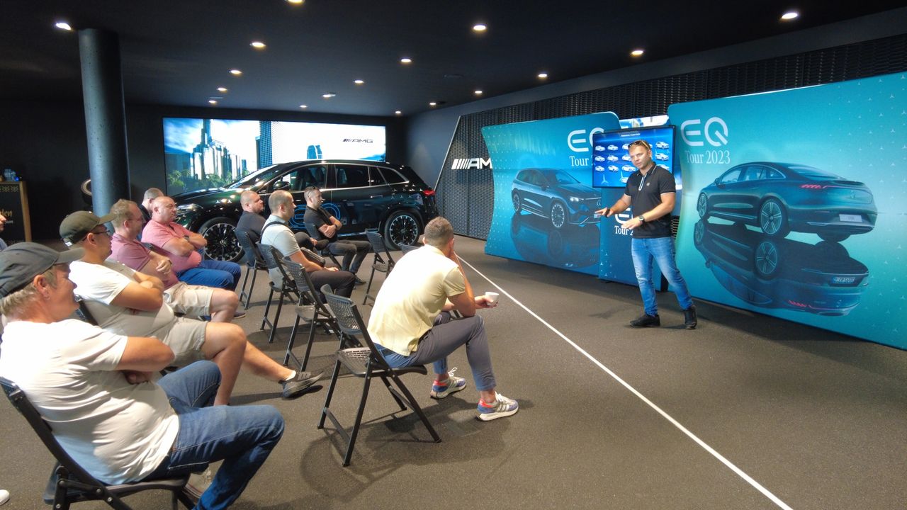 EQ Tour w salonie Mercedes-Benz Auto Frelik