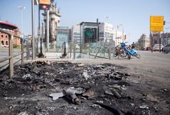 Zamieszki w Barcelonie. Rannych zostało kilkunastu policjantów