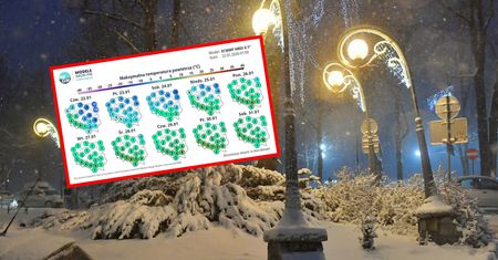 Nowy biegun zimna w Polsce? Temperatura spadła do -24 stopni