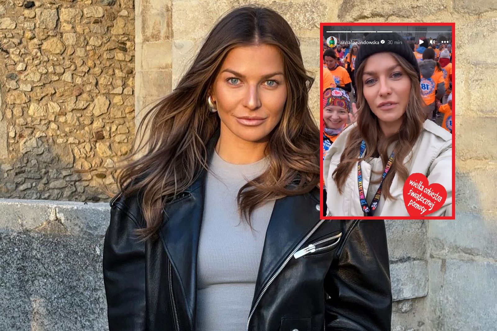 Na zdjęciu Anna Lewandowska
