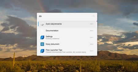 Flow Launcher - zapomnij o menu Start w Windowsie