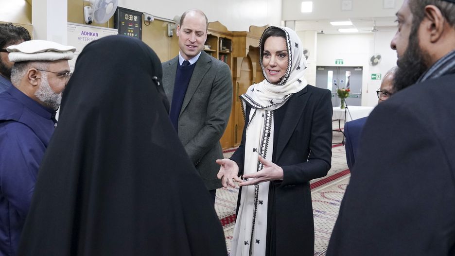 Książę William i księżna Kate odwiedzili centrum muzułmańskie