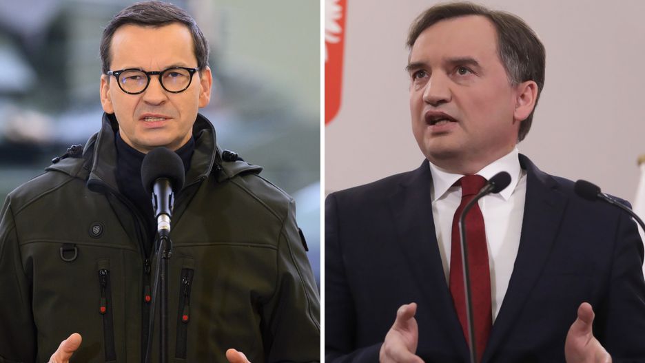 Mateusz Morawiecki i Zbigniew Ziobro