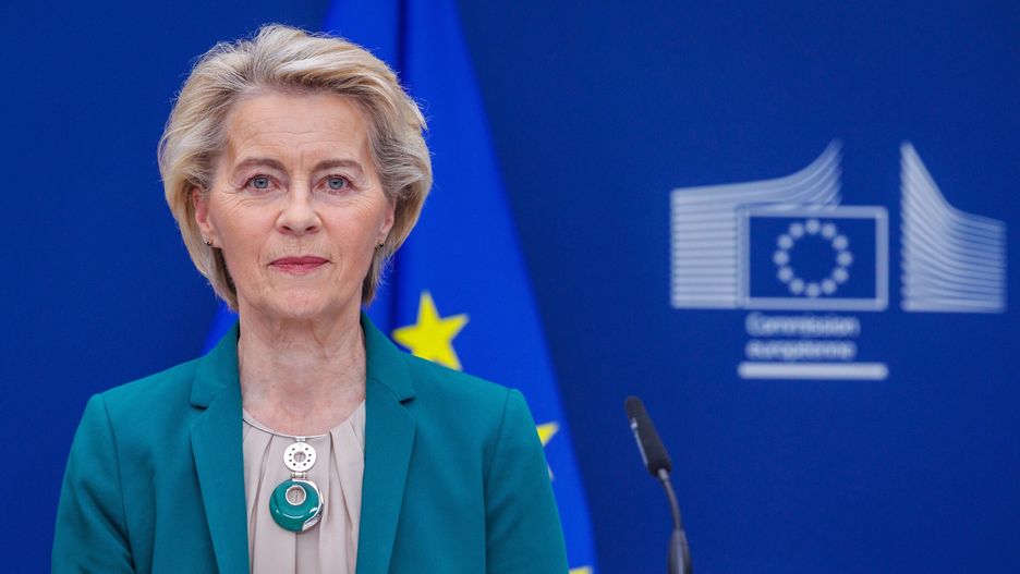 Indonesian President Subianto meets EU Commission President von der Leyen in Brussels
epa12235351 European Commission President Ursula von der Leyen answers a question about US import tariffs during a joint press conference with President of the Republic of Indonesia, Prabowo Subianto (not pictured), at the European Commission in Brussels, Belgium, 13 July 2025.  EPA/OLIVIER MATTHYS 
Dostawca: PAP/EPA.
OLIVIER MATTHYS
press conference, eu