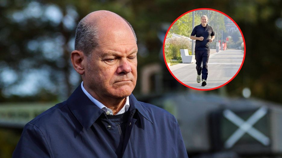 Scholz zasłania się rzekomymi słowami Polaka, którego spotkał podczas joggingu
