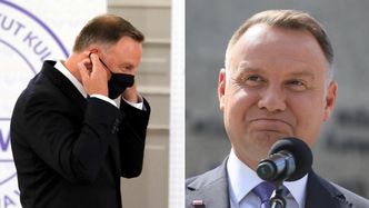 Niereformowalny Andrzej Duda "trochę" zachęca do noszenia maseczek: "Nie każdy może, NIE KAŻDY LUBI"