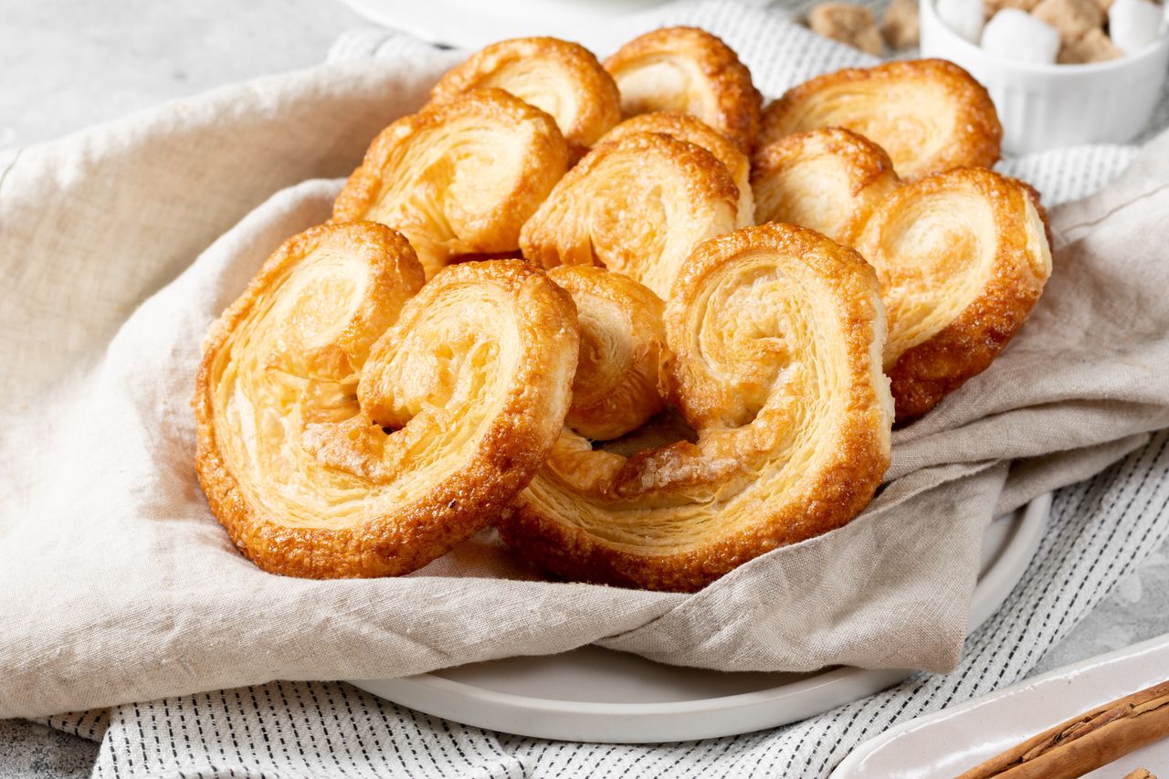 Quick and easy palmiers: The two-ingredient sweet treat