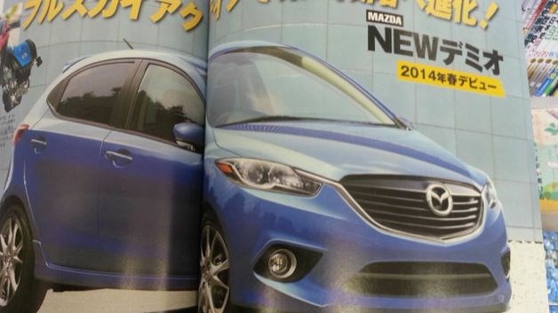Mazda2 przeciek