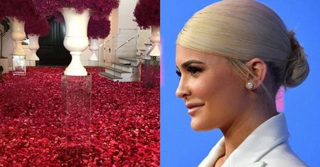 Kylie Jenner świętuje 22. urodziny na Instagramie. Travis Scott zasypał jej dom płatkami róż...