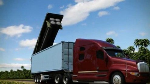 Uwaga na rosyjskie tiry z wyrzutniami rakiet (wideo) 1