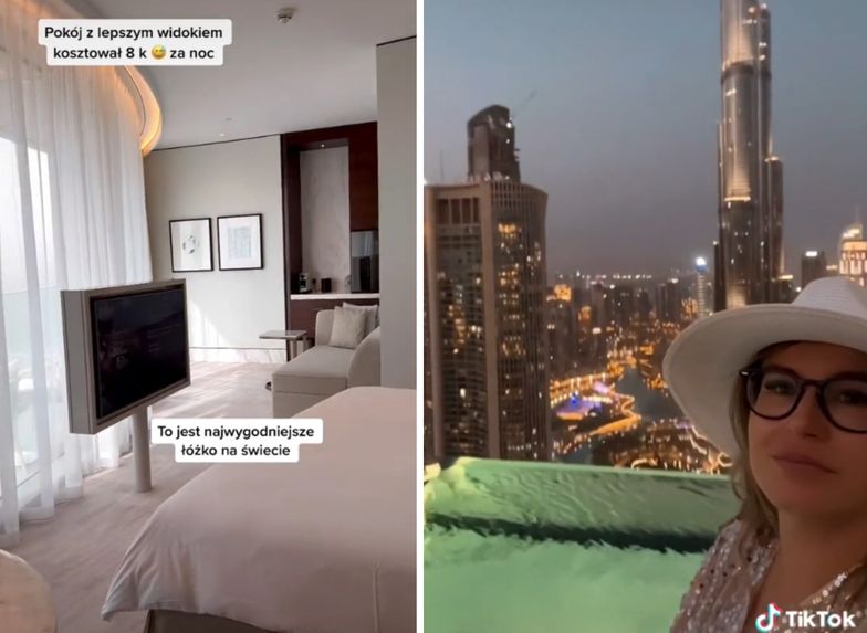 Pokój w Dubaju za 4 tys. zł za noc. Polka użyła lampy UV, pokazała nagranie
