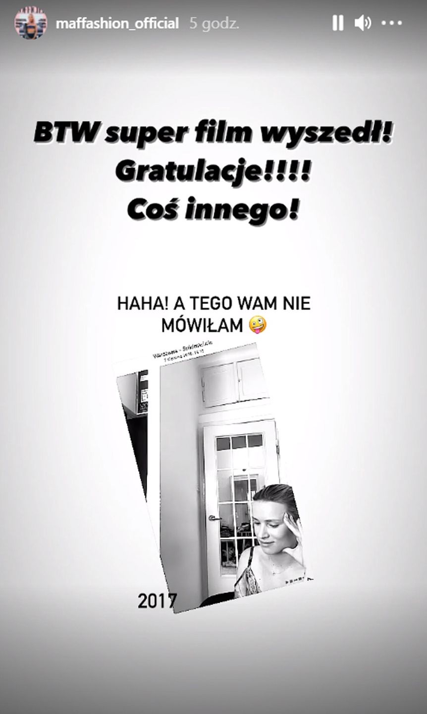 Maffashion chciała zagrać w horrorze