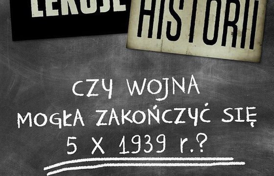History z internetowym projektem „Lekcje historii”. Gospodarzem Michał Wójcik