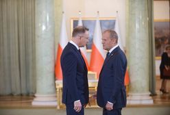 Duda o ostatniej rozmowie z Tuskiem. "Pan wie"