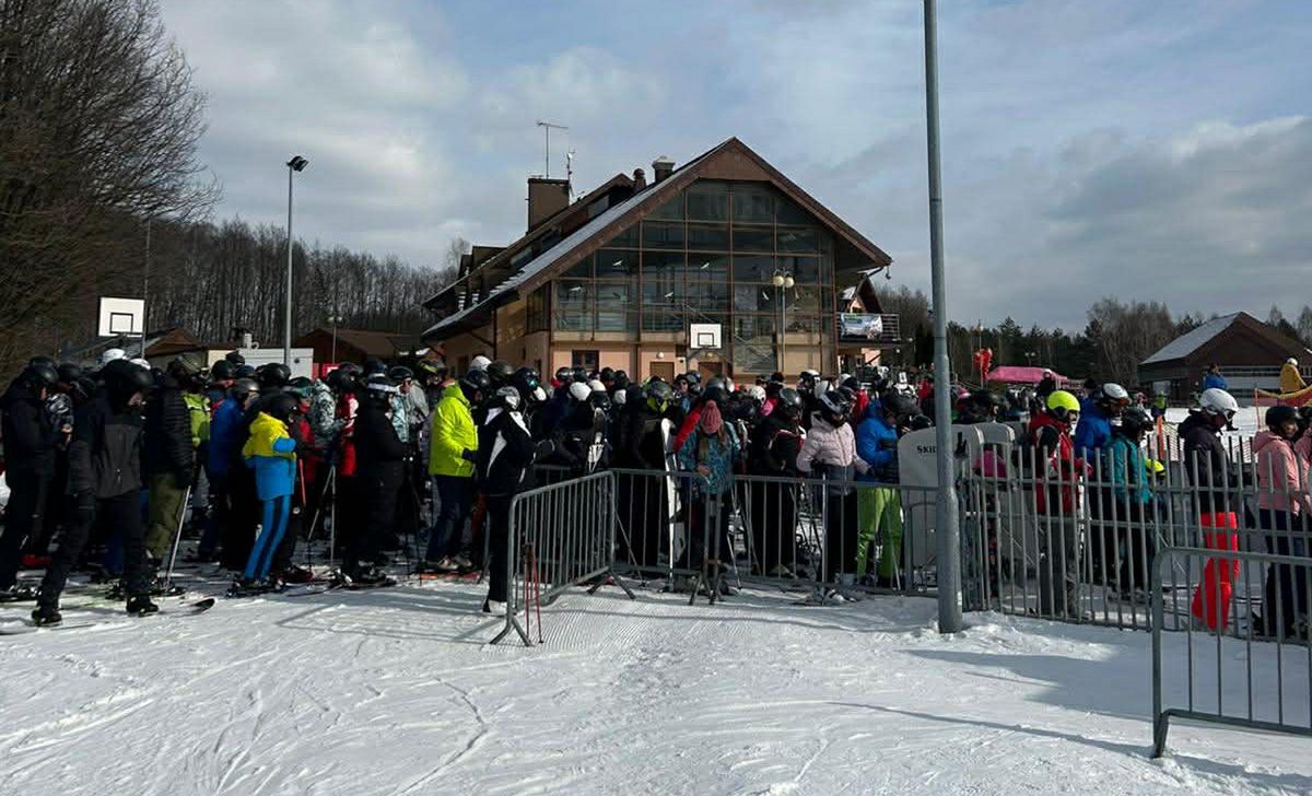 Takie tłumy można było zobaczyć w piątek 20 lutego br.