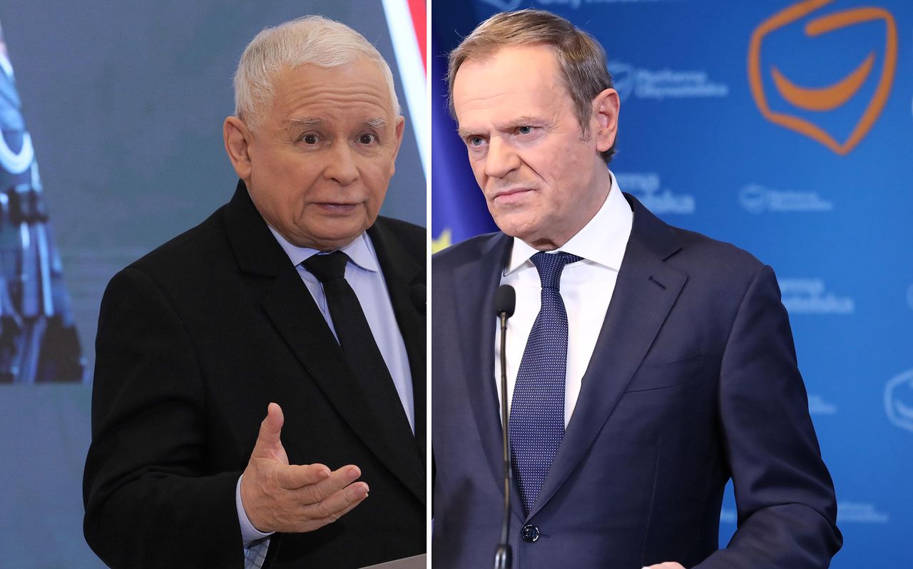 Donald Tusk, Jarosław Kaczyński