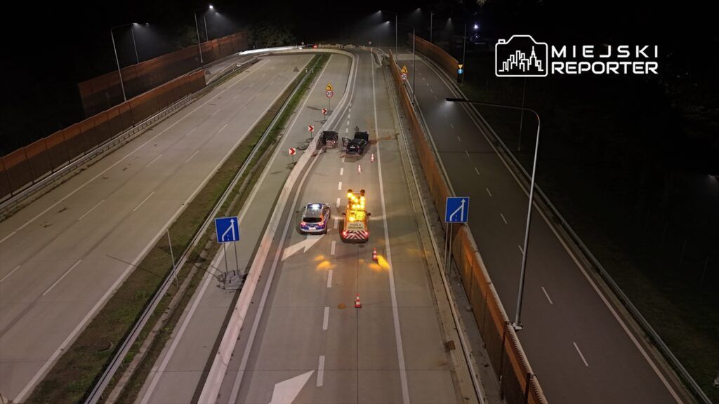 Sulejówek: Zderzenie na trasie S17. Najechanie na słynnej zawrotce