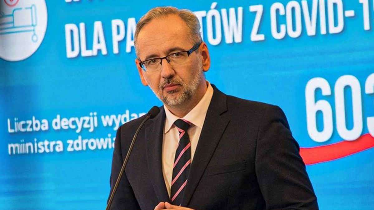 Minister zdrowia Adam Niedzielski 