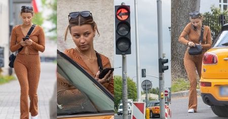 Julia Wieniawa załatwia sprawunki na mieście i ZNÓW łamie przepisy (ZDJĘCIA)